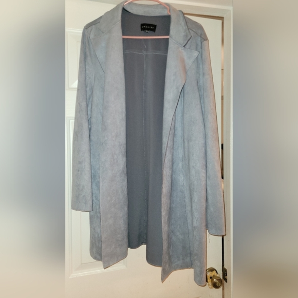 Faux Seude Coat